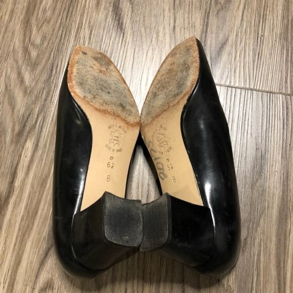 Amalfi Made In Italy leather square toe Heels‎ - Picture 6 of 6